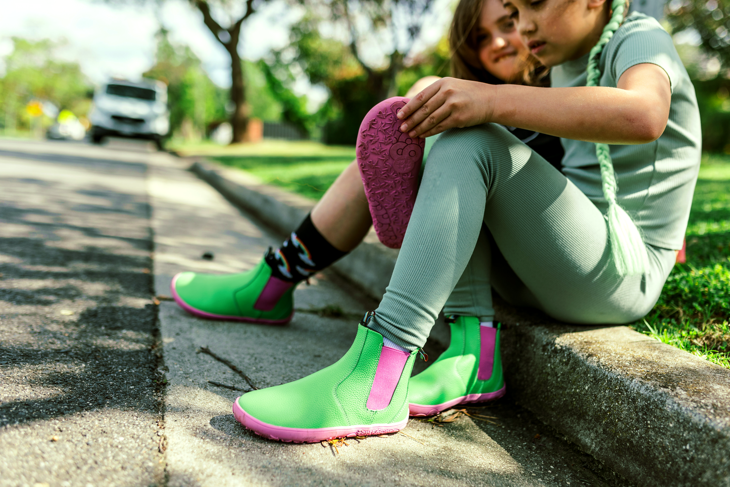 PaperKrane Kids Boots - Emerald Boots Junior
