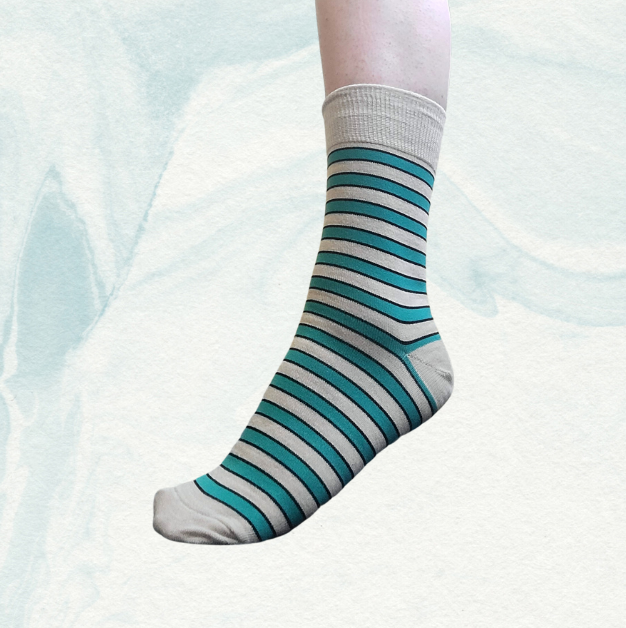 Teal Stripes