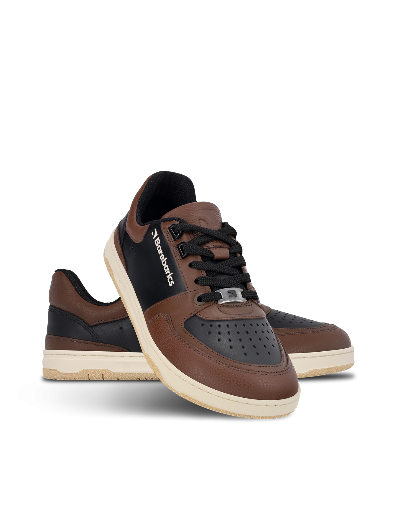 Black & Dark Brown