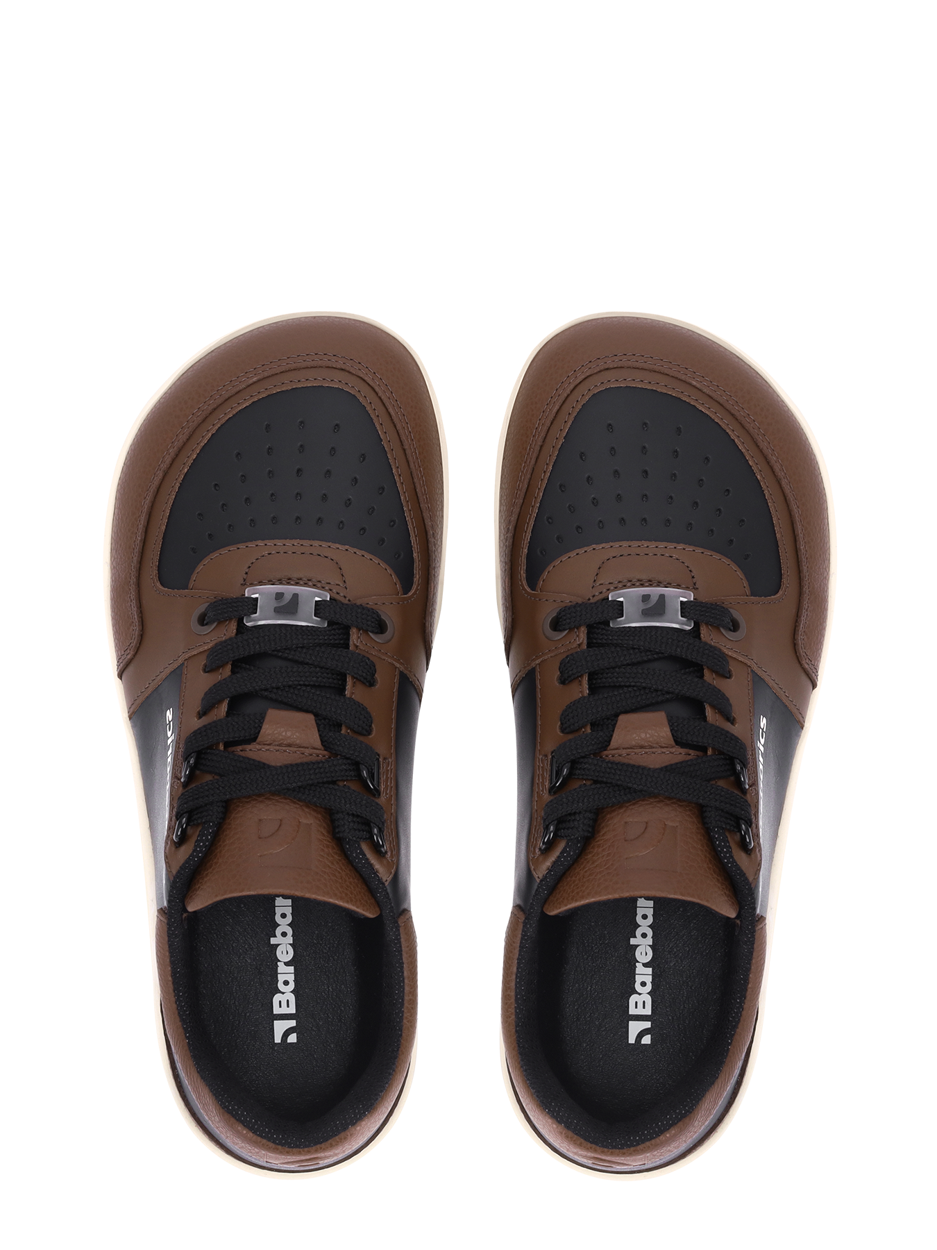Black & Dark Brown