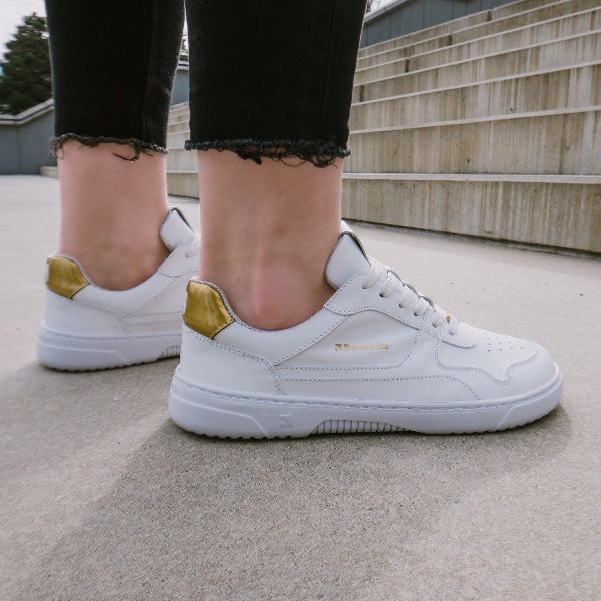 White & Gold