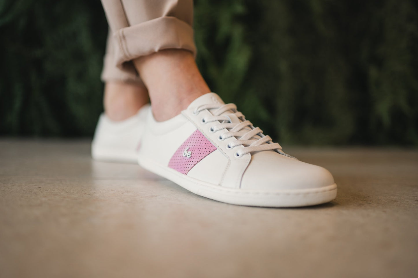 White & Pink