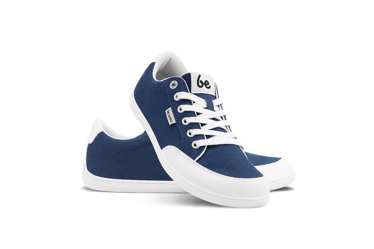 Dark Blue & White