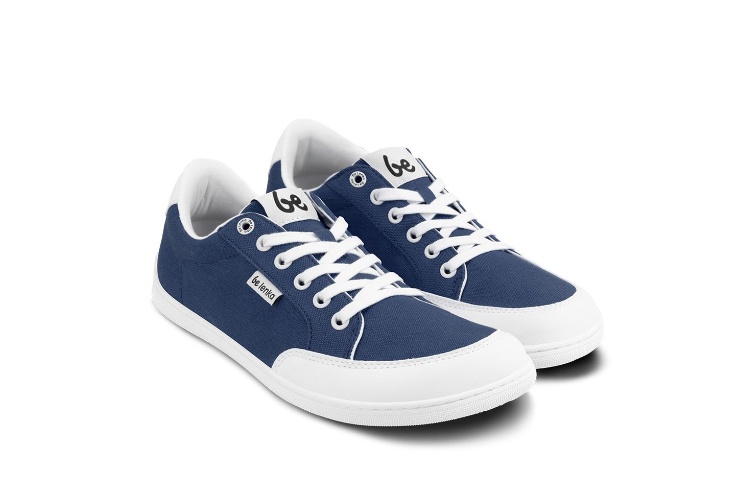 Dark Blue & White