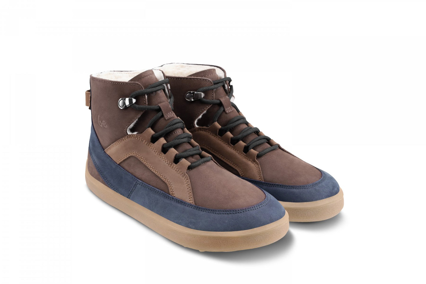 Brown & Navy