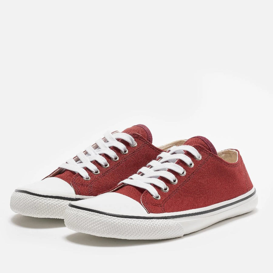 Burgundy-White