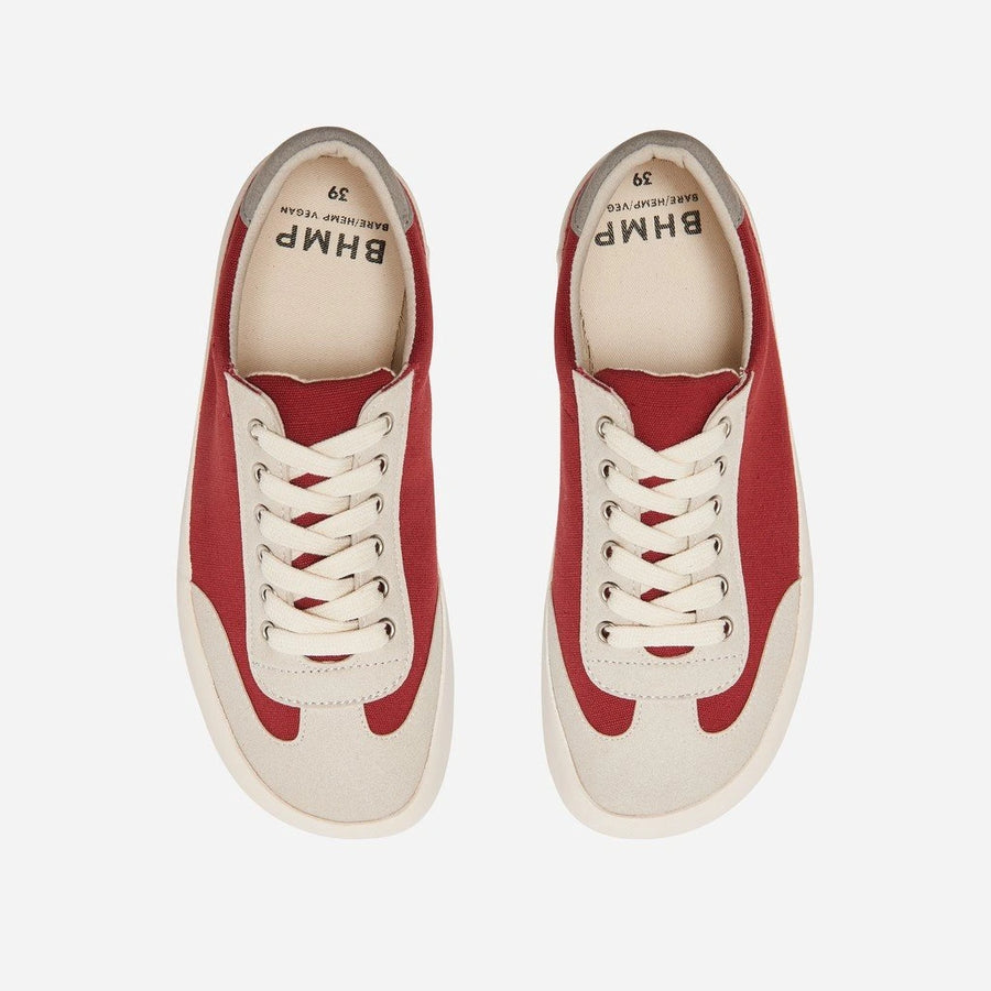 Burgundy-Tan