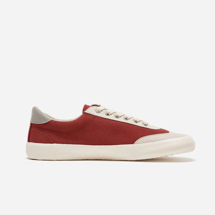 Burgundy-Tan