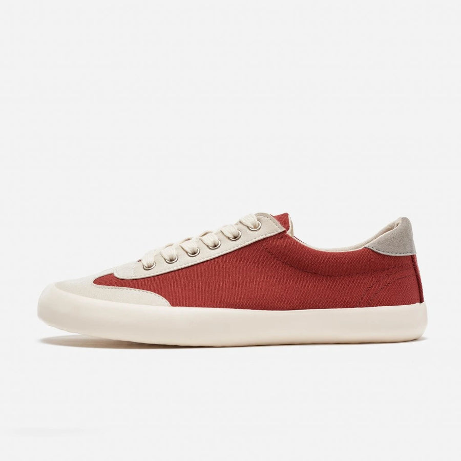 Burgundy-Tan
