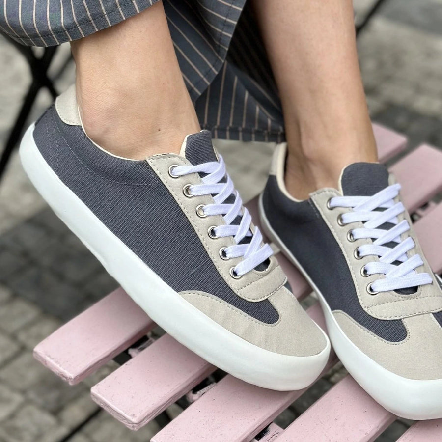 Dark Grey-White