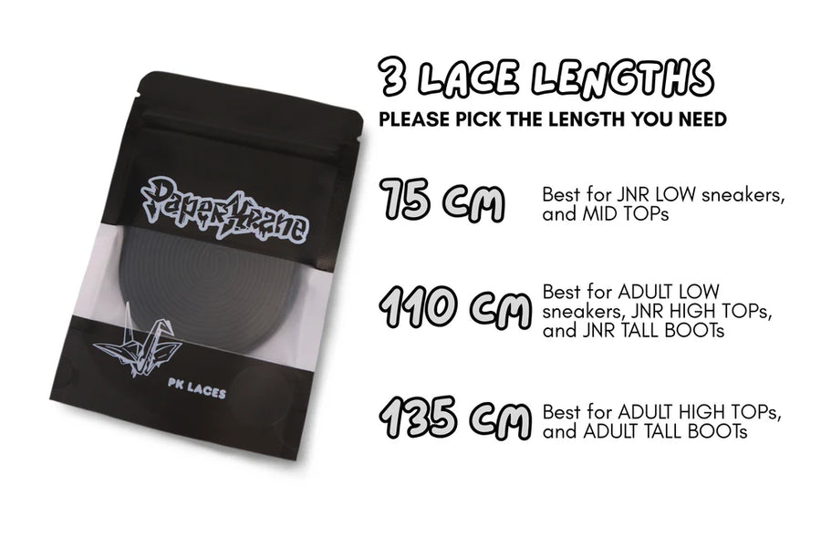 PaperKrane Elastic Shoe Laces