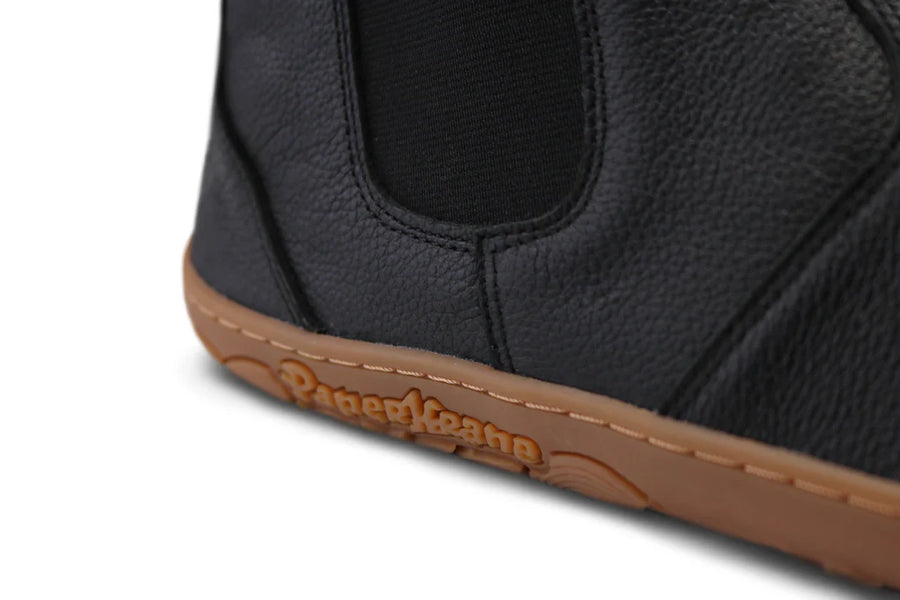 PaperKrane Kids Boots - Black Gum Chelsea Junior