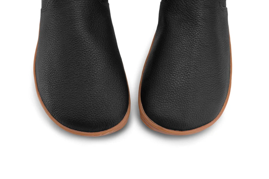 PaperKrane Adult Boots - Black Gum Chelsea