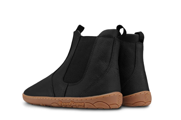 PaperKrane Adult Boots - Black Gum Chelsea