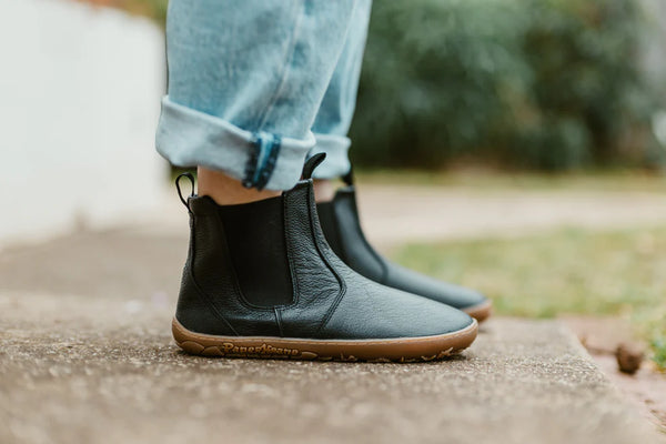 PaperKrane Adult Boots - Black Gum Chelsea