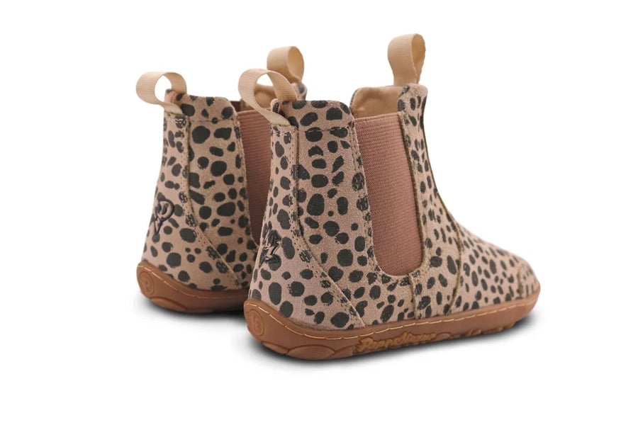 PaperKrane Kids Boots - Cheetah Chelsea Junior