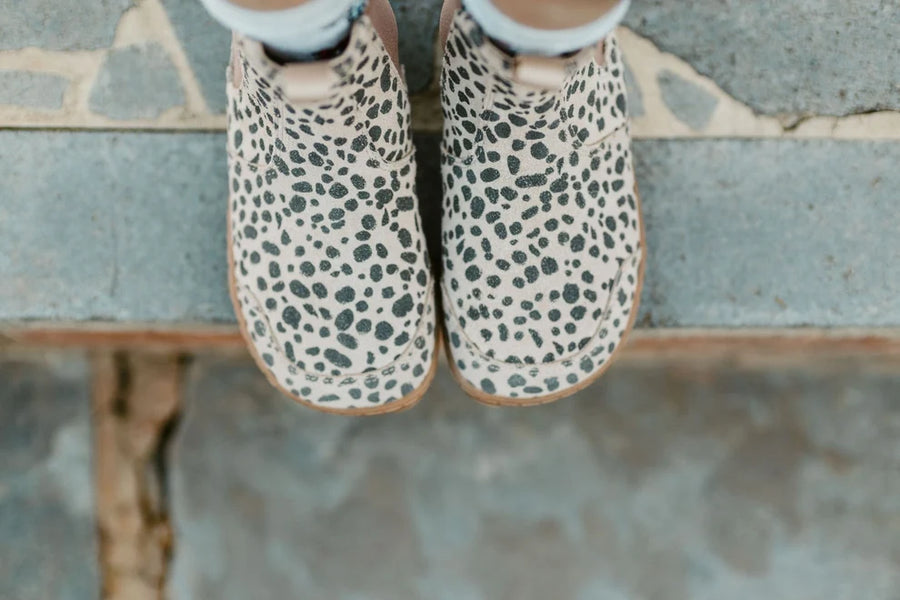 PaperKrane Kids Boots - Cheetah Chelsea Junior