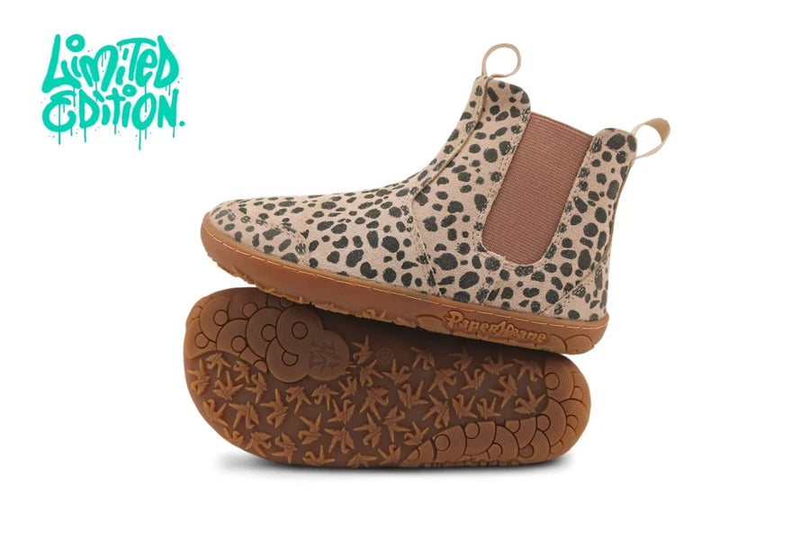 PaperKrane Kids Boots - Cheetah Chelsea Junior