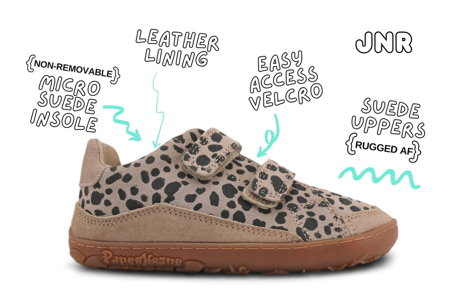 PaperKrane Kids Sneakers - Cheetah Velcro Junior