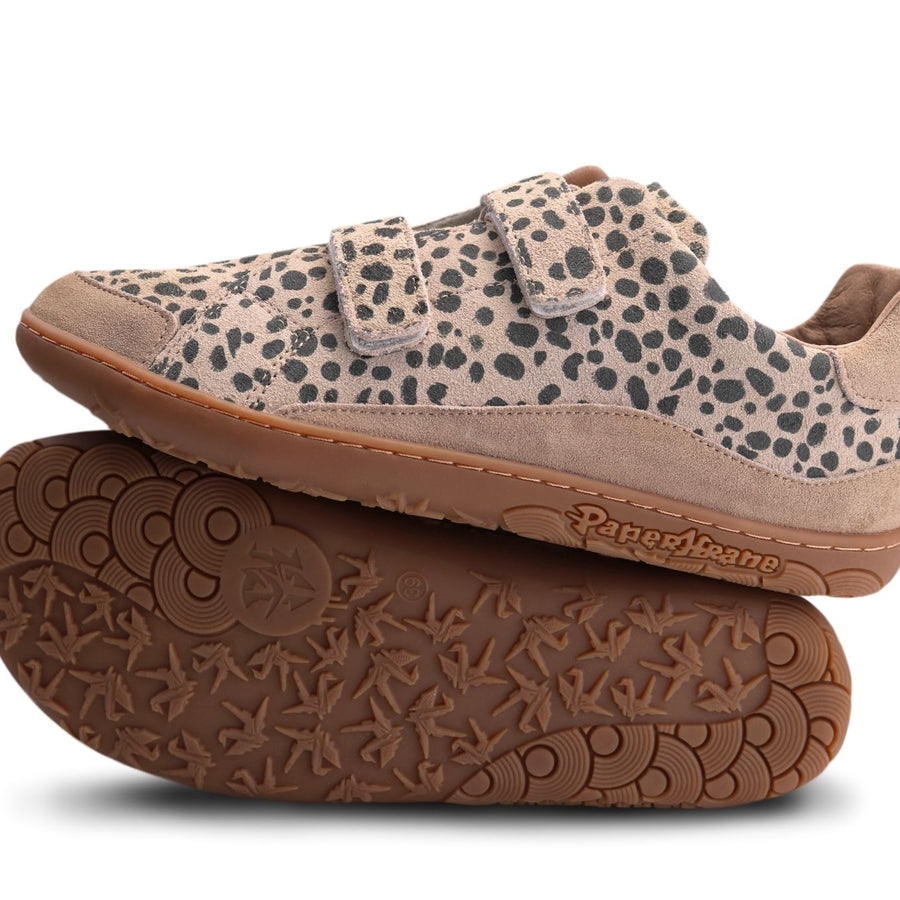 PaperKrane Adult Sneakers - Cheetah Velcro