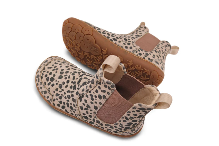 PaperKrane Adult Boots - Cheetah Chelsea