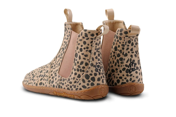 PaperKrane Adult Boots - Cheetah Chelsea