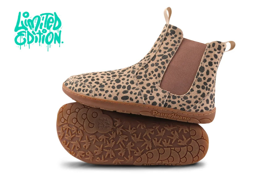 PaperKrane Adult Boots - Cheetah Chelsea