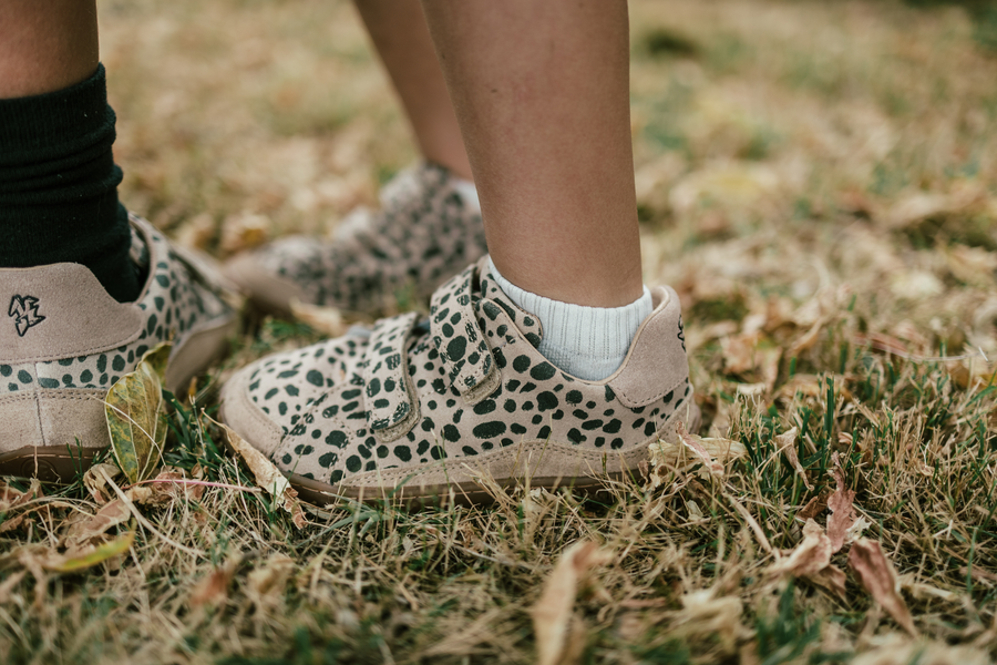 PaperKrane Kids Sneakers - Cheetah Velcro Junior
