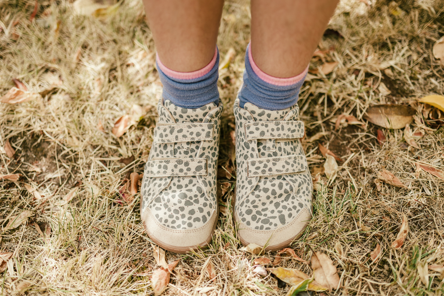 PaperKrane Kids Sneakers - Cheetah Velcro Junior
