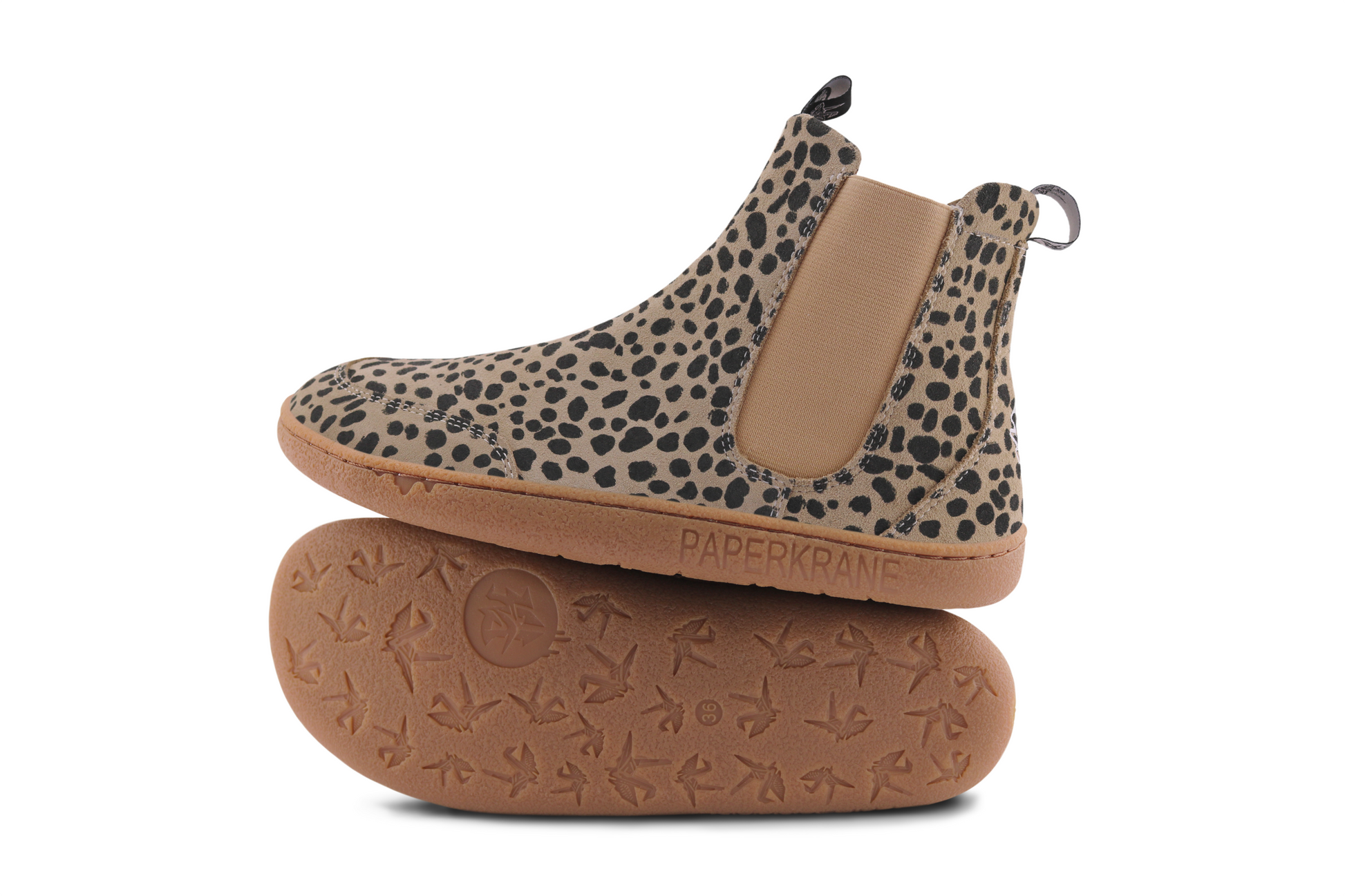 PaperKrane Kids Boots Cheetah FINAL SALE Roam Barefoot