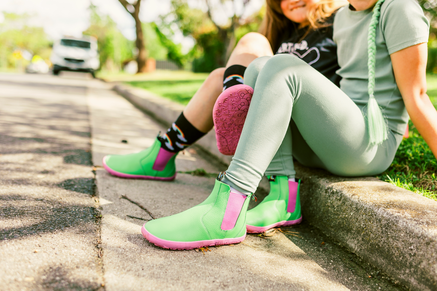 PaperKrane Kids Boots - Emerald Boots Junior - FINAL SALE