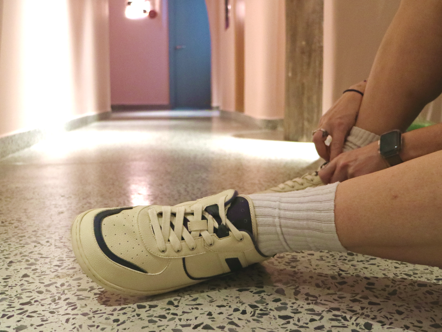 PaperKrane Adult Sneakers - Inky Retro Lows | FINAL SALE