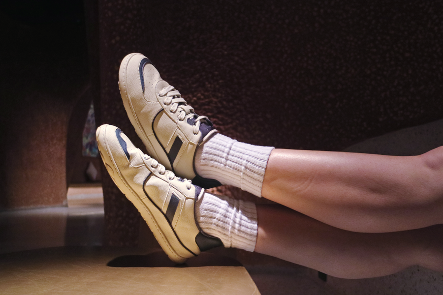 PaperKrane Adult Sneakers - Inky Retro Lows | FINAL SALE