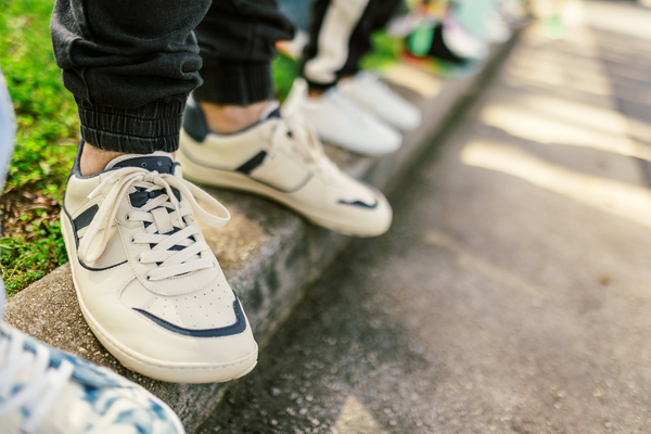 PaperKrane Adult Sneakers - Inky Retro Lows | FINAL SALE