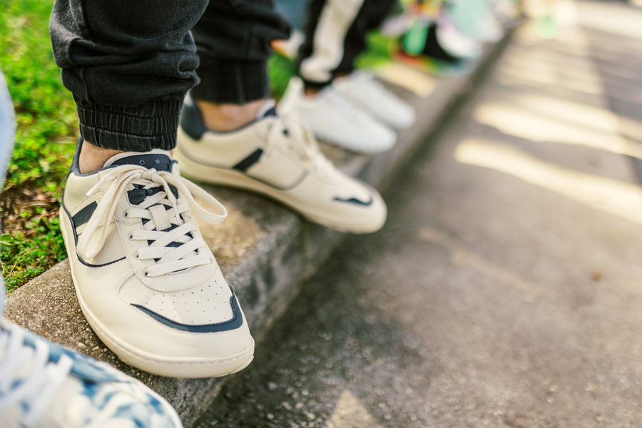 PaperKrane Adult Sneakers - Inky Retro Lows | FINAL SALE