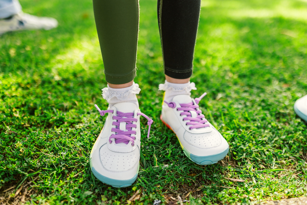 PaperKrane Kids Sneakers - Neon Lows Junior - FINAL SALE