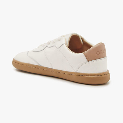 Origo Retro Sneaker for Women | Natural Leather (US Stock)-1