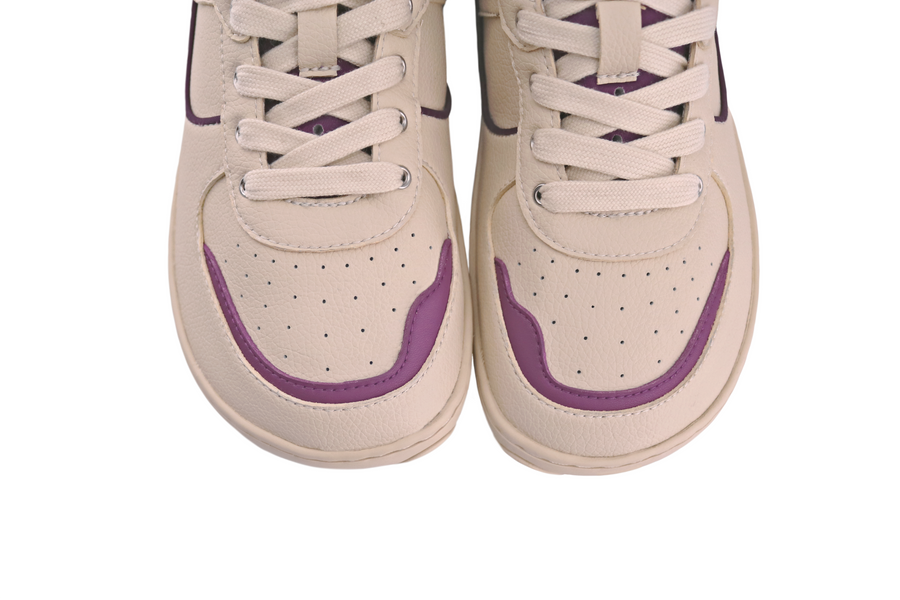 PaperKrane Adult Sneakers - Plum Retro Lows | FINAL SALE