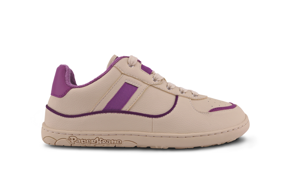 PaperKrane Adult Sneakers - Plum Retro Lows | FINAL SALE