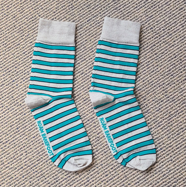 Teal Stripes