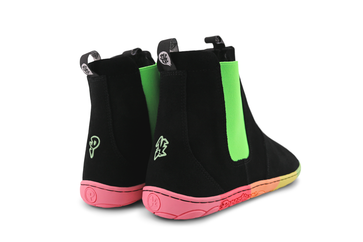 PaperKrane Adult Boots - Skittle Neon