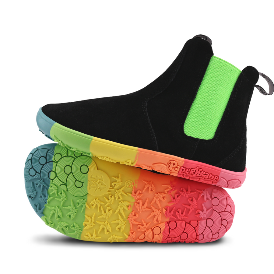 PaperKrane Kids Boots - Skittle Neon Junior | FINAL SALE