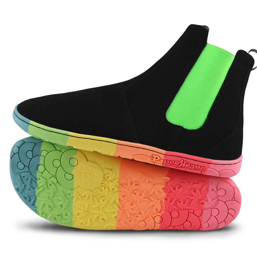 PaperKrane Adult Boots - Skittle Neon | FINAL SALE