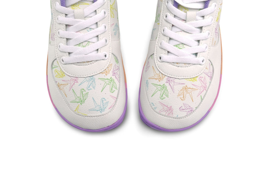 PaperKrane Kids Sneakers - White Kranes Junior