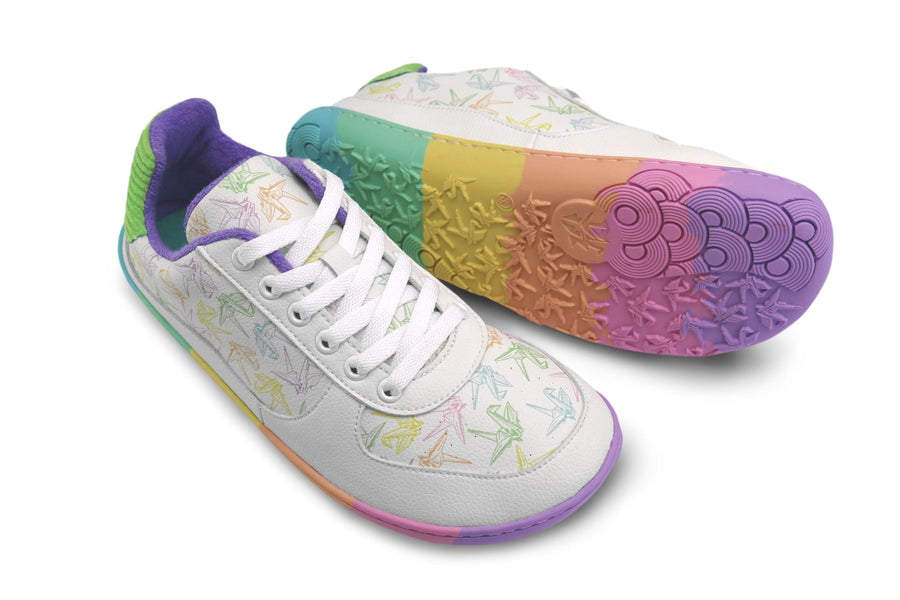 PaperKrane Kids Sneakers - White Kranes Junior
