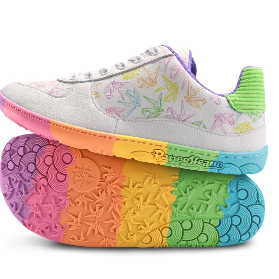 PaperKrane Kids Sneakers - White Kranes Junior