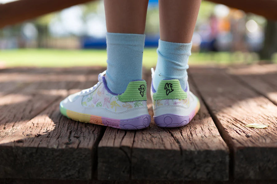 PaperKrane Kids Sneakers - White Kranes Junior