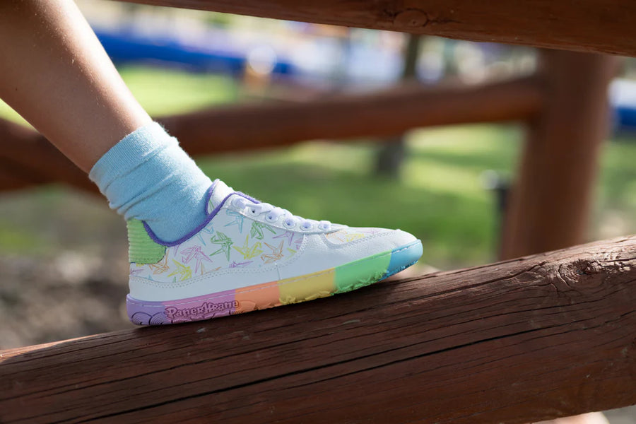 PaperKrane Kids Sneakers - White Kranes Junior