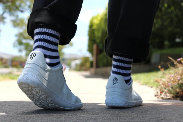 PaperKrane Adult Sneakers - White Lows 2.0