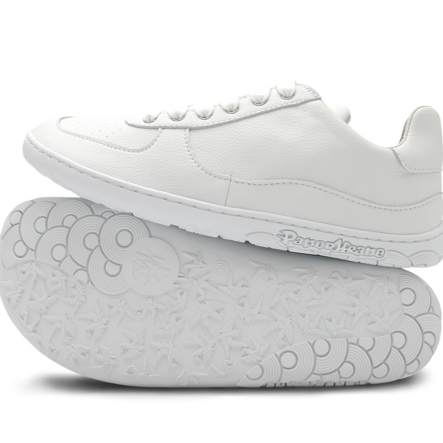PaperKrane Adult Sneakers - White Lows | FINAL SALE